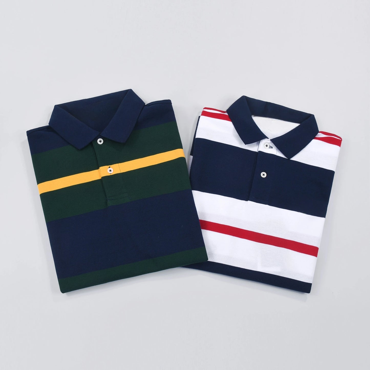 RL Casual Special Stripe Shirt Man's Short sleeves Pony High quality Pique Fabric Cotton Tshirt Breathable Chic Vintage Mens'Top