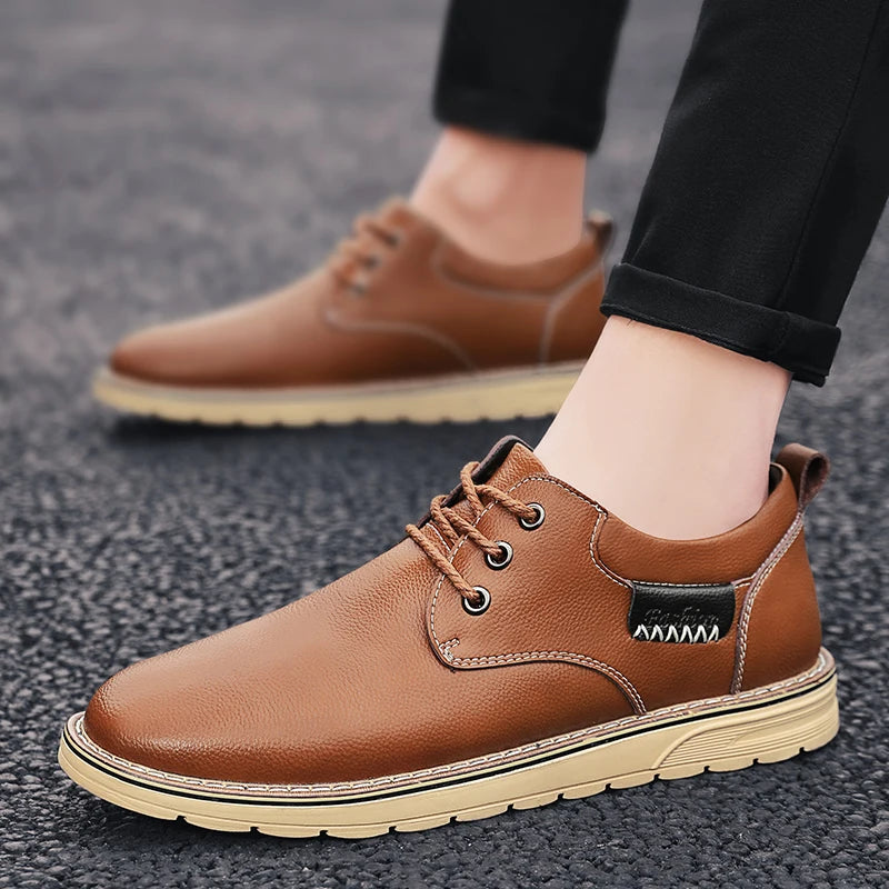 2024 Spring/Summer New Men's Shoes Comfortable Luxury Brand Men's Casual Fashion Shoes Series Business Style Shoes Bhkh