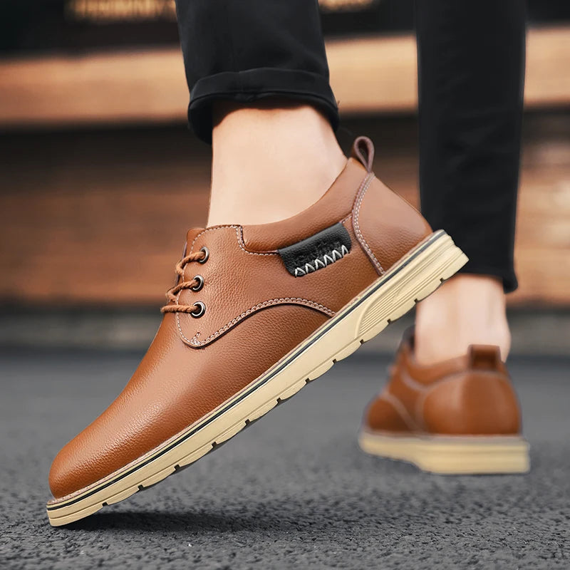 2024 Spring/Summer New Men's Shoes Comfortable Luxury Brand Men's Casual Fashion Shoes Series Business Style Shoes Bhkh